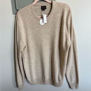 J. Crew Men's Crewneck Cashmere Sweater